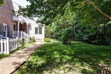 A charming cul-de-sac setting, a welcoming ambiance, and  a .72 on Two Rivers Country Club in Virginia - for sale on GolfHomes.com, golf home, golf lot