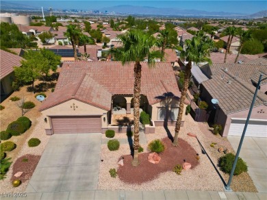 Gorgeous Jefferson model with mountain views in Sun City on Rio Secco Golf Club in Nevada - for sale on GolfHomes.com, golf home, golf lot