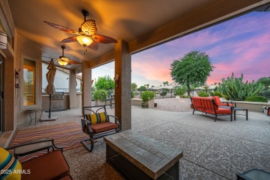 BEAUTIFUL MOUNTAIN & GOLF COURSE VIEWS...AND THE BEST SUNSET on Tuscany Falls At Pebble Creek in Arizona - for sale on GolfHomes.com, golf home, golf lot