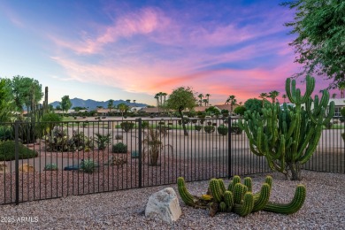 BEAUTIFUL MOUNTAIN & GOLF COURSE VIEWS...AND THE BEST SUNSET on Tuscany Falls At Pebble Creek in Arizona - for sale on GolfHomes.com, golf home, golf lot