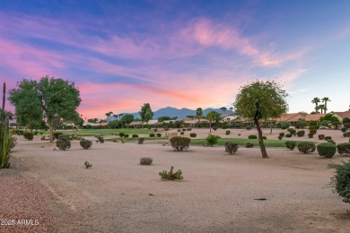 BEAUTIFUL MOUNTAIN & GOLF COURSE VIEWS...AND THE BEST SUNSET on Tuscany Falls At Pebble Creek in Arizona - for sale on GolfHomes.com, golf home, golf lot