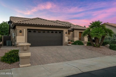 BEAUTIFUL MOUNTAIN & GOLF COURSE VIEWS...AND THE BEST SUNSET on Tuscany Falls At Pebble Creek in Arizona - for sale on GolfHomes.com, golf home, golf lot