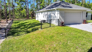 BRAND NEW CONSTRUCTION ON A 1/2 Acre Lot With A Fenced-In Back on Lehigh Resort Club in Florida - for sale on GolfHomes.com, golf home, golf lot