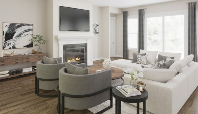 The Brandt by Stanley Martin combines smart design with everyday on Falls Village Golf Course in North Carolina - for sale on GolfHomes.com, golf home, golf lot