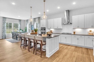 The Brandt by Stanley Martin combines smart design with everyday on Falls Village Golf Course in North Carolina - for sale on GolfHomes.com, golf home, golf lot