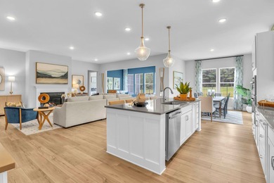 The Brandt by Stanley Martin combines smart design with everyday on Falls Village Golf Course in North Carolina - for sale on GolfHomes.com, golf home, golf lot