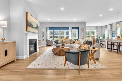 The Brandt by Stanley Martin combines smart design with everyday on Falls Village Golf Course in North Carolina - for sale on GolfHomes.com, golf home, golf lot