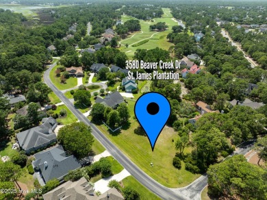Gorgeous Building Lot | X Zone | Located 1 mile from the main on Members Club At St. James Plantation in North Carolina - for sale on GolfHomes.com, golf home, golf lot