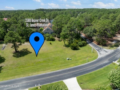 Gorgeous Building Lot | X Zone | Located 1 mile from the main on Members Club At St. James Plantation in North Carolina - for sale on GolfHomes.com, golf home, golf lot