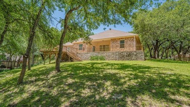 Creek Front Home with Great Floor Plan in Gated Country Club on De Cordova Bend Country Club in Texas - for sale on GolfHomes.com, golf home, golf lot