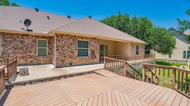 Creek Front Home with Great Floor Plan in Gated Country Club on De Cordova Bend Country Club in Texas - for sale on GolfHomes.com, golf home, golf lot