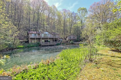 Discover the epitome of mountain living in this enchanting cabin on Sky Valley Resort and Country Club in Georgia - for sale on GolfHomes.com, golf home, golf lot