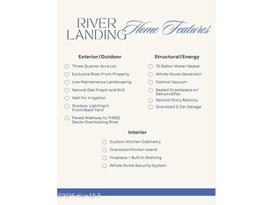 Custom-Built riverfront retreat in the prestigious River on River Landing Golf Course in North Carolina - for sale on GolfHomes.com, golf home, golf lot
