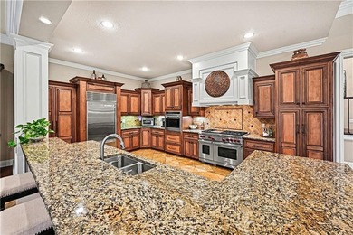 Exquisite 5 bedroom estate home in the sought-after golf course on Falcon Ridge Golf Course in Kansas - for sale on GolfHomes.com, golf home, golf lot