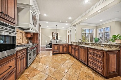 Exquisite 5 bedroom estate home in the sought-after golf course on Falcon Ridge Golf Course in Kansas - for sale on GolfHomes.com, golf home, golf lot