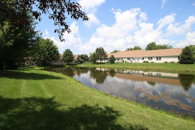 This description highlights a spacious Carmel model home on The Links at Carillon in Illinois - for sale on GolfHomes.com, golf home, golf lot