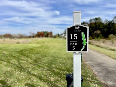 Along the tee boxes for the 15th hole at PGA certified Timber on Timber Trace Golf Club in Michigan - for sale on GolfHomes.com, golf home, golf lot