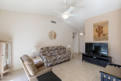 Popular 2BR/2BA Carmel model in the 55+ Sunbird Golf Community on SunBird Golf Club in Arizona - for sale on GolfHomes.com, golf home, golf lot