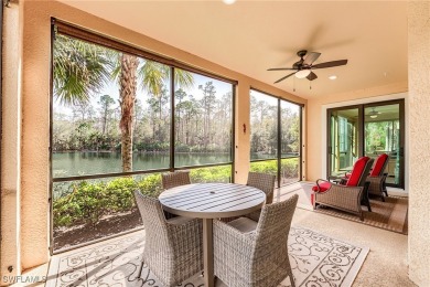 Lowest priced first floor carriage home in Casella with a unique on Pelican Preserve Golf Club in Florida - for sale on GolfHomes.com, golf home, golf lot