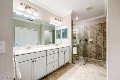 Lowest priced first floor carriage home in Casella with a unique on Pelican Preserve Golf Club in Florida - for sale on GolfHomes.com, golf home, golf lot