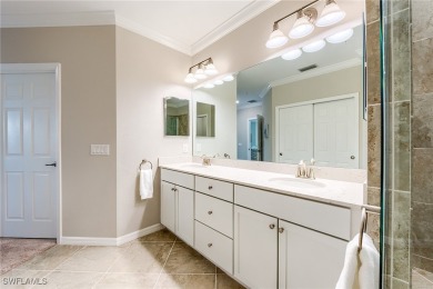 Lowest priced first floor carriage home in Casella with a unique on Pelican Preserve Golf Club in Florida - for sale on GolfHomes.com, golf home, golf lot