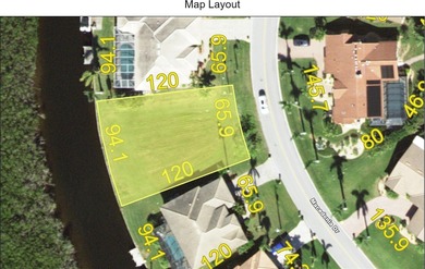 Build your dream waterfront home in the highly desirable Burnt on Twin Isles Country Club in Florida - for sale on GolfHomes.com, golf home, golf lot