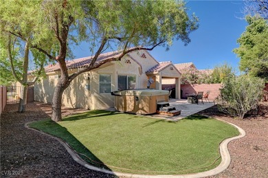 This single-story Pulte home at 3518 Pointe Vedra Ct features 2 on Stallion Mountain Golf Course in Nevada - for sale on GolfHomes.com, golf home, golf lot