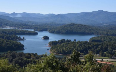 BIG Lake & Mountain Views!, Private WELL & 3 Bedroom SEPTIC are on Mountain Harbour Golf Club in North Carolina - for sale on GolfHomes.com, golf home, golf lot