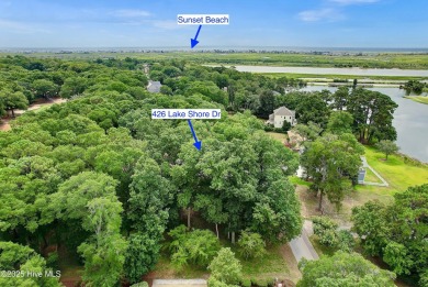Build your dream home at the coast on this beautiful golf front on Sea Trail Golf Resort in North Carolina - for sale on GolfHomes.com, golf home, golf lot