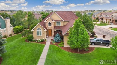 Space for everyone in this 6 bed 6 bath custom home w/ amazing on Pelican Lakes Golf and Country Club in Colorado - for sale on GolfHomes.com, golf home, golf lot