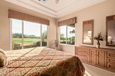 Sundrenched and move-in ready, this Extended Keystone model sits on Heritage Highlands At Dove Mountain in Arizona - for sale on GolfHomes.com, golf home, golf lot