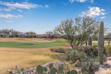 Sundrenched and move-in ready, this Extended Keystone model sits on Heritage Highlands At Dove Mountain in Arizona - for sale on GolfHomes.com, golf home, golf lot
