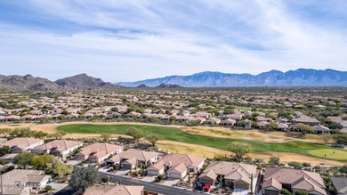 Sundrenched and move-in ready, this Extended Keystone model sits on Heritage Highlands At Dove Mountain in Arizona - for sale on GolfHomes.com, golf home, golf lot