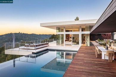 This Swatt-Miers home is impeccably appointed and commands on Orinda Country Club in California - for sale on GolfHomes.com, golf home, golf lot