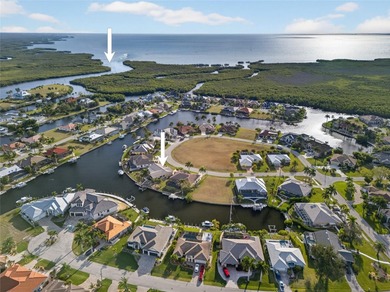 PUNTA GORDA ISLES!! QUICK SAILBOAT ACCESS FROM THIS 3 BEDROOM, 3 on Saint Andrews South Golf Club in Florida - for sale on GolfHomes.com, golf home, golf lot