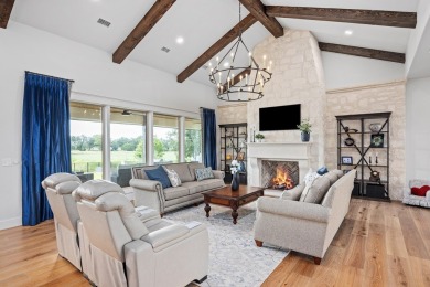 Stunning hill country home overlooking the golf course, pond and on The Club At Comanche Trace in Texas - for sale on GolfHomes.com, golf home, golf lot