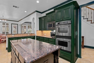 Five bedrooms, a resort-style saltwater pool, dual bonus rooms on Lantana Golf Club in Texas - for sale on GolfHomes.com, golf home, golf lot