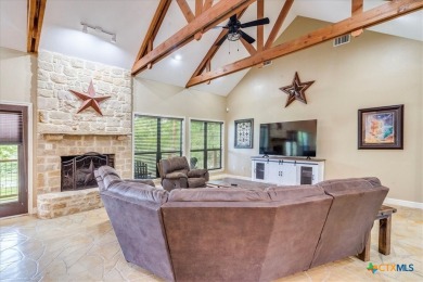 Welcome home to 302 Guadalupe River Drive, a custom waterfront on Golf Club of Seguin in Texas - for sale on GolfHomes.com, golf home, golf lot