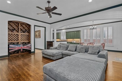 Five bedrooms, a resort-style saltwater pool, dual bonus rooms on Lantana Golf Club in Texas - for sale on GolfHomes.com, golf home, golf lot