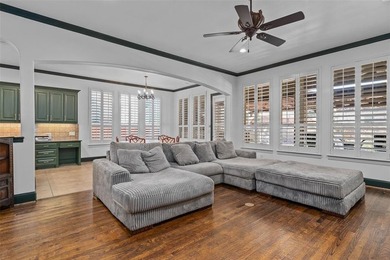 Five bedrooms, a resort-style saltwater pool, dual bonus rooms on Lantana Golf Club in Texas - for sale on GolfHomes.com, golf home, golf lot