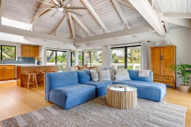 Classic plantation style meets beautiful modern finishes! Set on on Makai Golf Club At Princeville in Hawaii - for sale on GolfHomes.com, golf home, golf lot