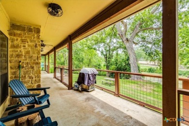 Welcome home to 302 Guadalupe River Drive, a custom waterfront on Golf Club of Seguin in Texas - for sale on GolfHomes.com, golf home, golf lot