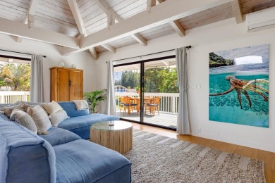 Classic plantation style meets beautiful modern finishes! Set on on Makai Golf Club At Princeville in Hawaii - for sale on GolfHomes.com, golf home, golf lot