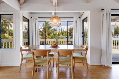 Classic plantation style meets beautiful modern finishes! Set on on Makai Golf Club At Princeville in Hawaii - for sale on GolfHomes.com, golf home, golf lot