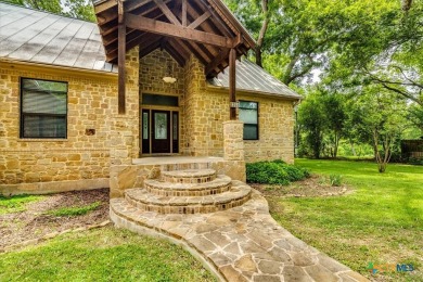 Welcome home to 302 Guadalupe River Drive, a custom waterfront on Golf Club of Seguin in Texas - for sale on GolfHomes.com, golf home, golf lot