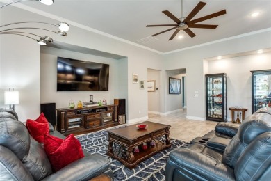 Discover the rare opportunity to own a two-story Ashland model on Wildhorse Golf Club of Robson Ranch in Texas - for sale on GolfHomes.com, golf home, golf lot