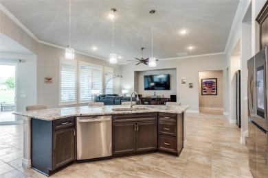 Discover the rare opportunity to own a two-story Ashland model on Wildhorse Golf Club of Robson Ranch in Texas - for sale on GolfHomes.com, golf home, golf lot