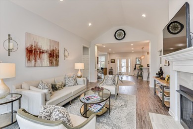 From the moment you step inside 121 Troon Way, the impact is on Houndslake Country Club in South Carolina - for sale on GolfHomes.com, golf home, golf lot