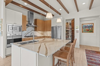 This recently constructed, open concept design residence on The Club At Las Campanas  in New Mexico - for sale on GolfHomes.com, golf home, golf lot