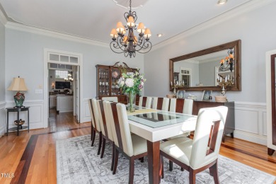 Experience unparalleled luxury and breathtaking views in this on TPC at Wakefield Plantation in North Carolina - for sale on GolfHomes.com, golf home, golf lot